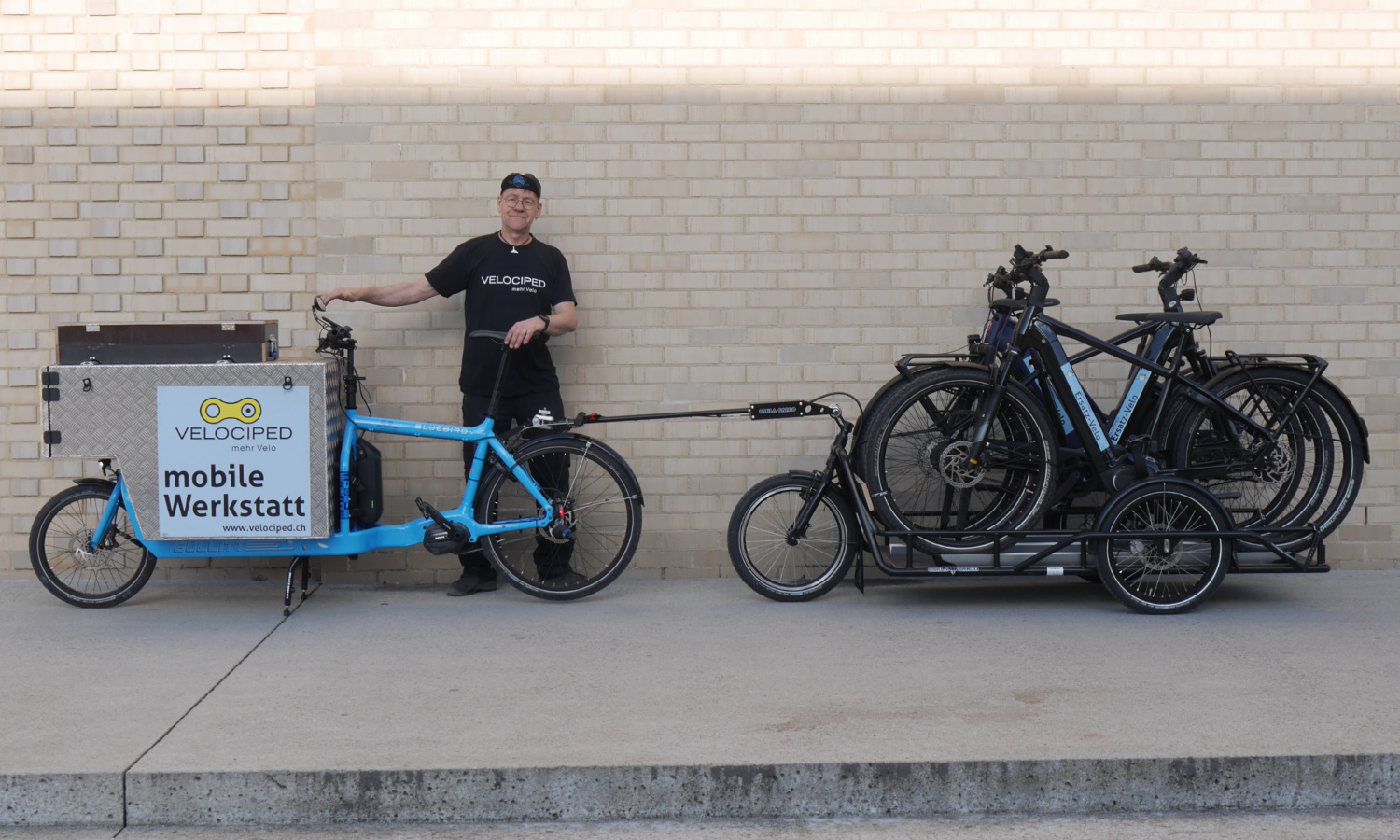 mobile Velowerkstatt, Velociped Kirens-Luzern