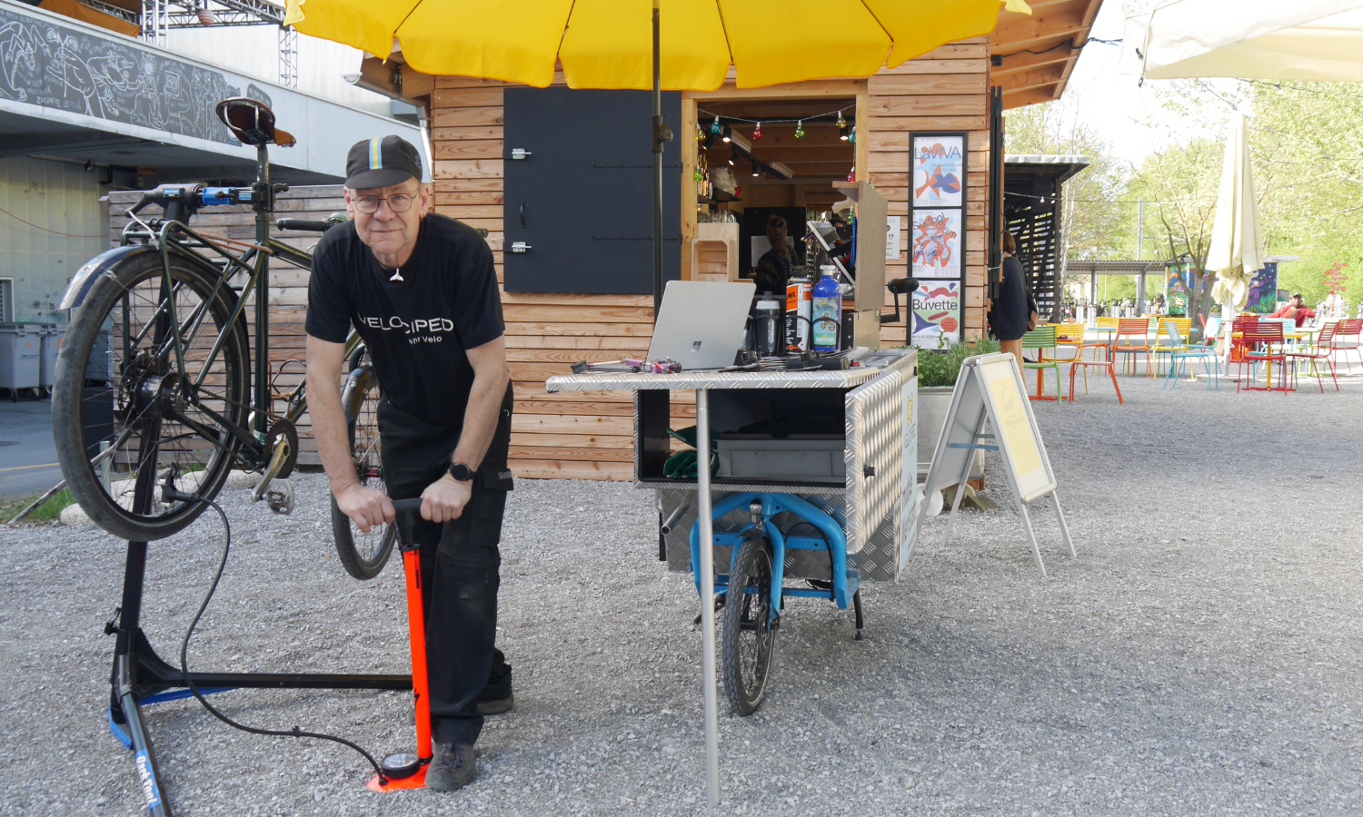 mobile Velowerkstatt, Velociped Kirens-Luzern